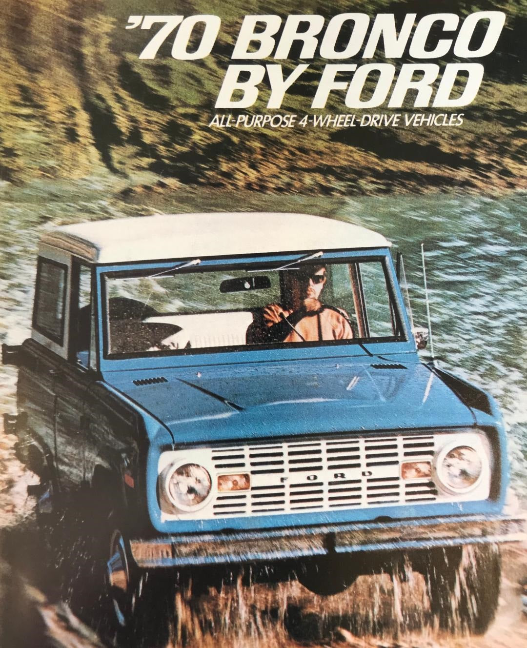 1970 Ford Bronco Sales Brochure