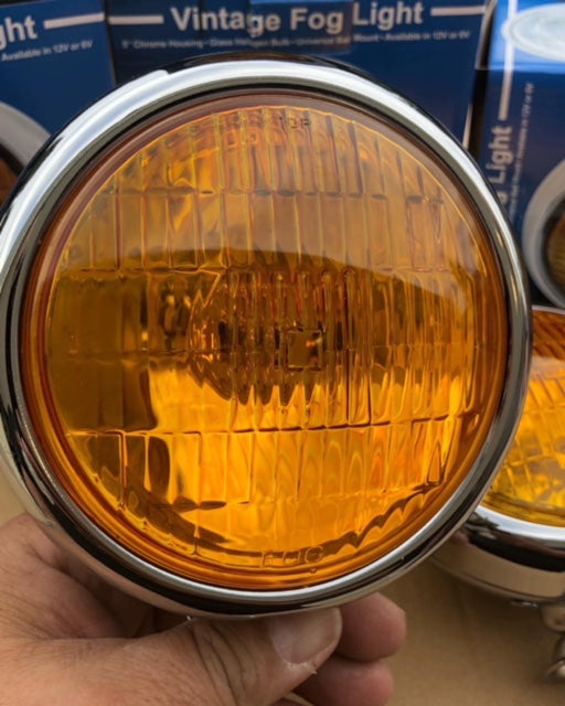 5 INCH FOG LIGHTS CARS AND TRUCKS VINTAGE LOOKING