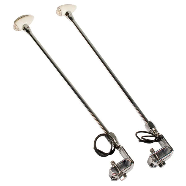 FENDER GUIDE LIGHTS IN WHITE 1 PAIR