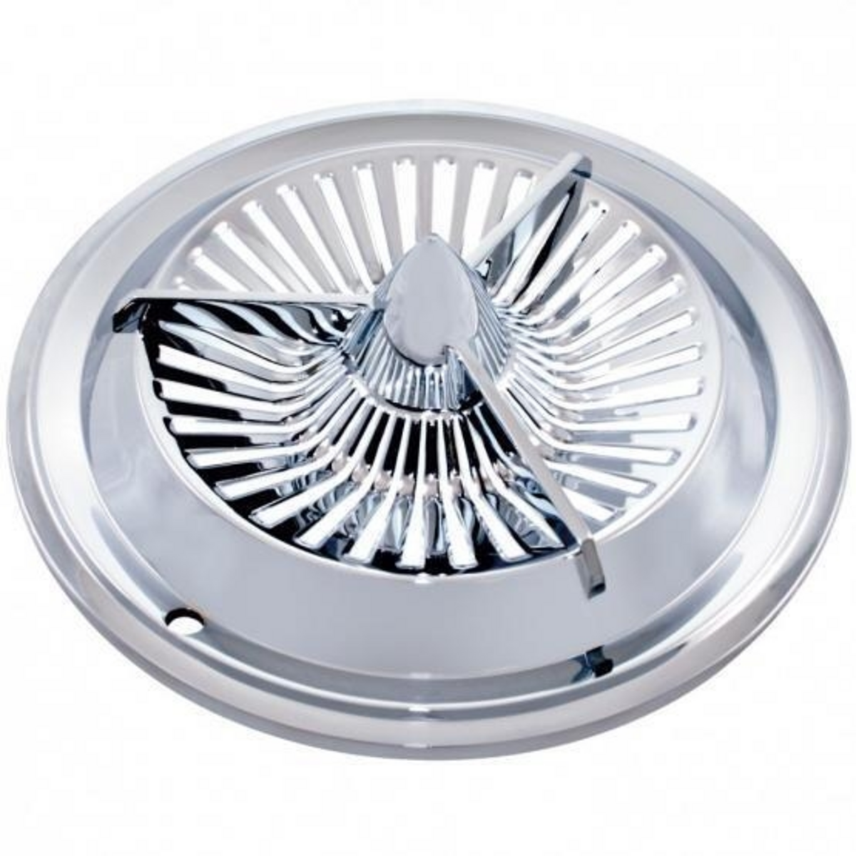 14" Chrome Polara Tri-Bar Hubcap (4/Set) (Copy)