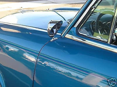 Peep Mirror Visor 4 inch Stainless Steel Finish