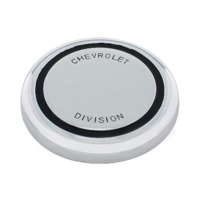 Chrome Horn Cap with Chevrolet Division Marking for 1967-68 Chevy Truck