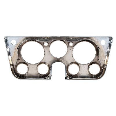 Dash Bezel for 1969-72 Chevy & GMC Truck with 7 Gauge (Black & Chrome)