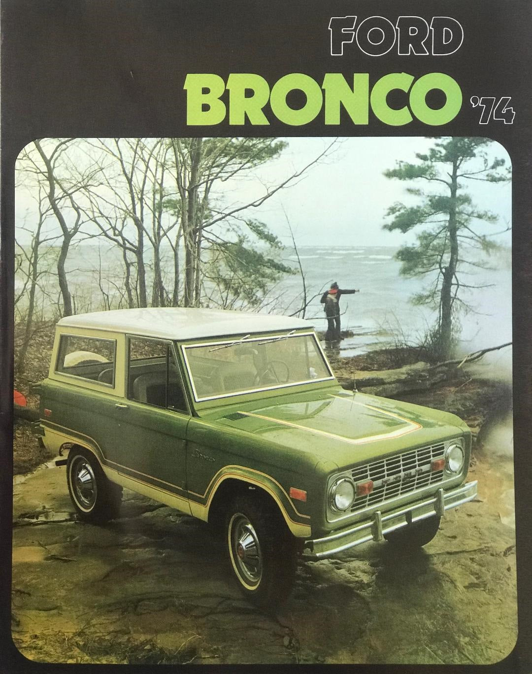 1974 Ford Bronco Sales Brochure