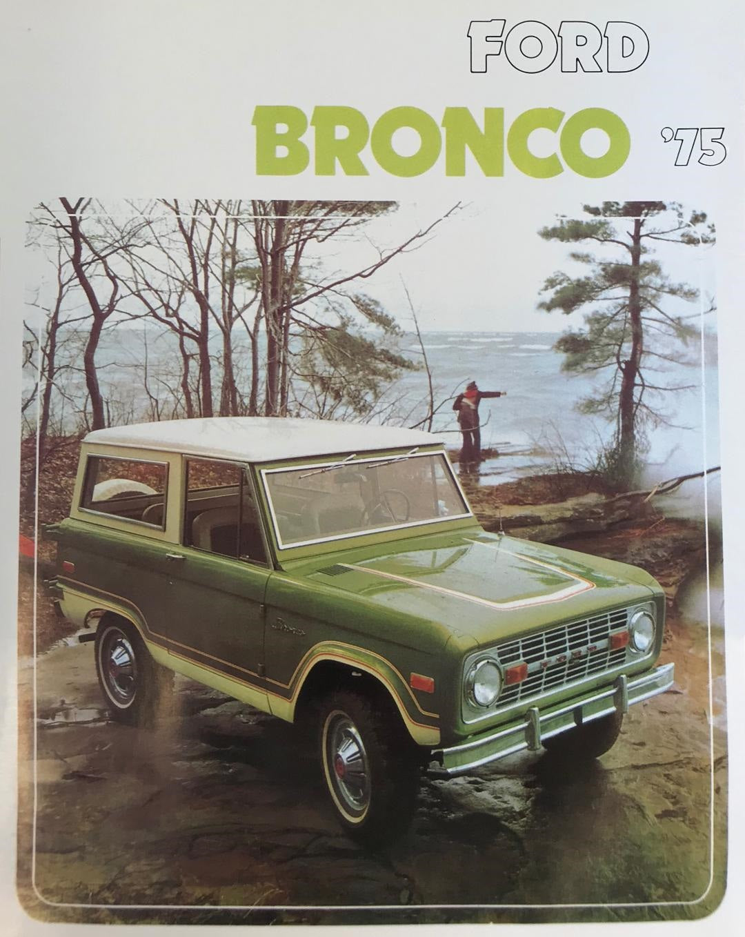 1975 Ford Bronco Sales Brochure