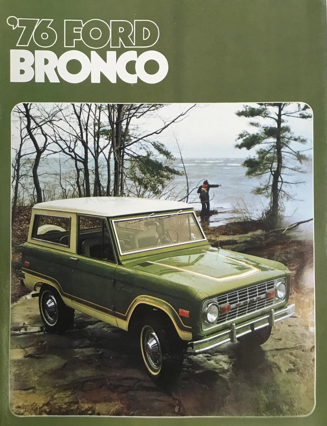 1976 Ford Bronco Sales Brochure