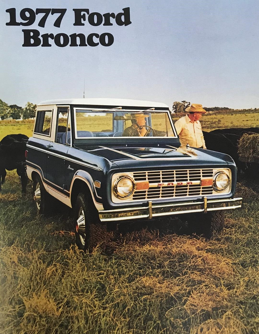 1977 Ford Bronco Sales Brochure