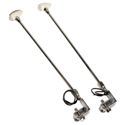 FENDER GUIDE LIGHTS IN WHITE 1 PAIR