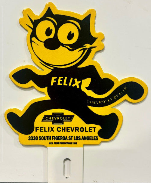 FELIX CHEVROLET LICENSE PLATE TOPPER