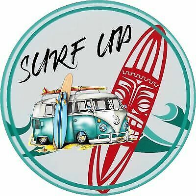 SURF UP  DECAL 4 BY 4 INCH