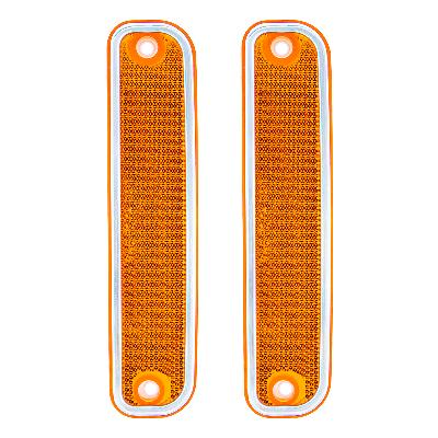 Side Marker Light with Stainless Steel Trim for 1973-80 Chevrolet Truck (Pair)