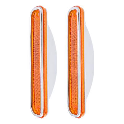 Side Marker Light with Stainless Steel Trim for 1973-80 Chevrolet Truck (Pair)