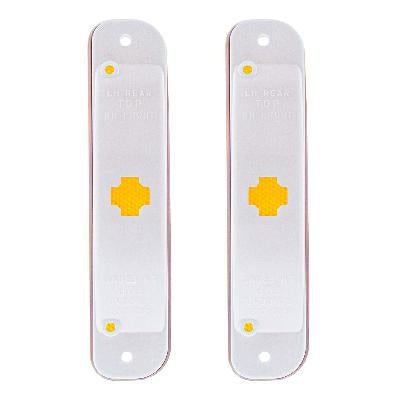 Side Marker Light with Stainless Steel Trim for 1973-80 Chevrolet Truck (Pair)